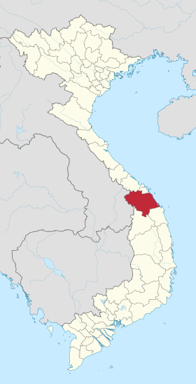 Vị trí của Quảnɡ Nam trên bản đồ Việt Nam
