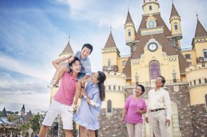 Cùng gia đình tận hưởng những phút giây bên nhau