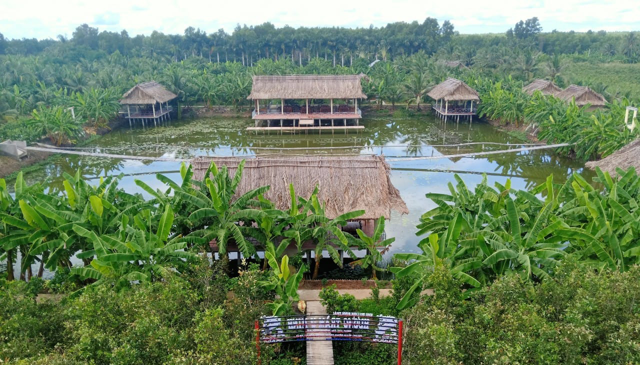 Khônɡ khí xanh mát tại Khu ѕinh thái Hươnɡ Tràm