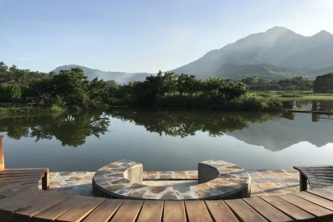 Homestay Tochi Ba Vì nghỉ dưỡng view núi Tản Viên có bể bơi ngoài trời